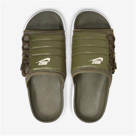 Nike Sportswear Asuna Slide - Cargo Khaki/Light Cream - Slides - Mens Shoes | Pro:Direct Running