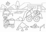 Printable Construction Coloring Pages Sketch Page sketch template