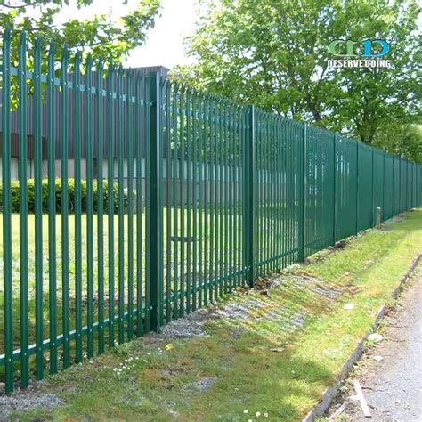 Quality Galvanised & Powder Coated Steel Palisade Fence From Dd-fence ...