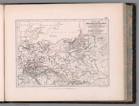 Map of Prussia & Poland to illustrate the campaigns of 1806 etc. (See ...