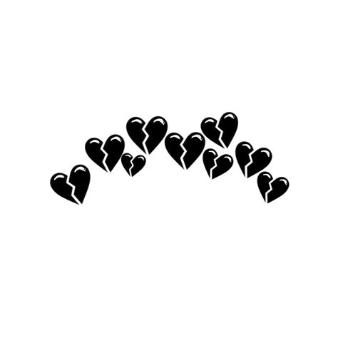 Download Broken Heart Emoji Crown Png | PNG & GIF BASE