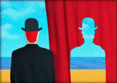 Animated tribute to René Magritte by Raphaëlle Martin - ego-alterego.com