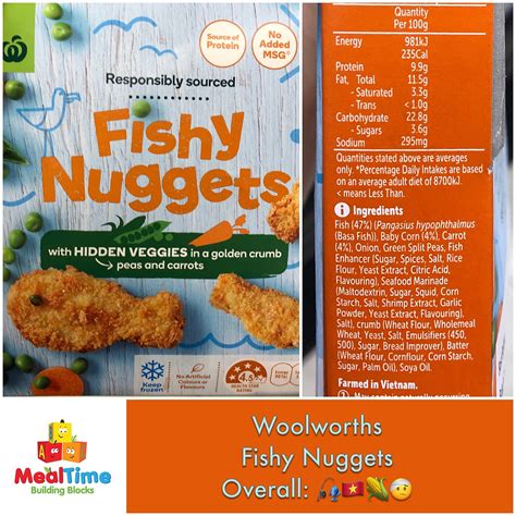 Chewsday Review- Woolworths Fishy Nuggets