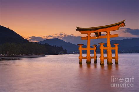 Shinto Gate Sunset