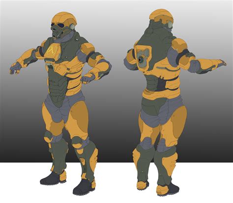 ArtStation - HEV Suit Mark VI Fan Design