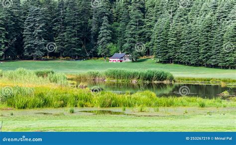 Famous Khajjiar Lake is Situated in Chamba District of Himachal Pradesh, India Stock Image ...