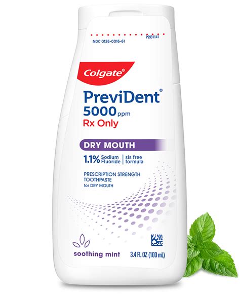 PreviDent® 5000 Dry Mouth Prescription Toothpaste | Colgate®