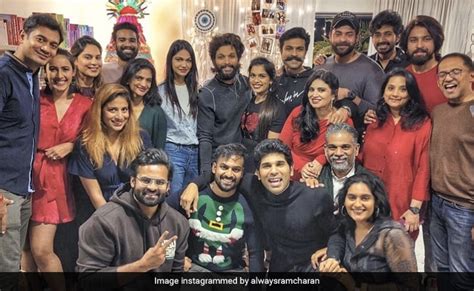 Here's How Ram Charan, Allu Arjun And Niharika Konidela Celebrated ...