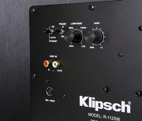 Klipsch R-112SW | Hifi-Wiki.de