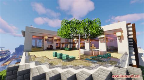 Deluxe Life Map (1.21.3, 1.20.1) - Luxury Modern Mansion - 9Minecraft.Net