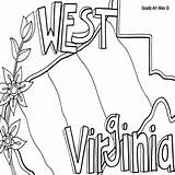 West Virginia Mountaineer Coloring Pages sketch template