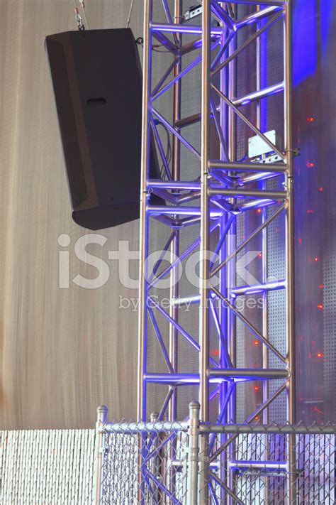 Concert Stage Music Speaker Sound Equipment Stock Photo | Royalty-Free ...