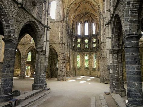 Ruins of the abbey church of Villers | The Villers Abbey, bu… | Flickr