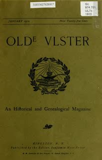 Destination: Austin Family: Olde Ulster History