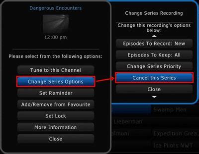 HD Guide PVR: How to set a series recording