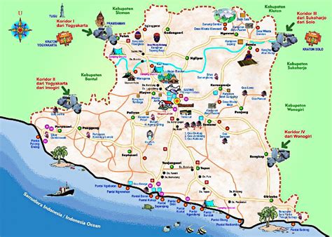 Amazing Journey: Yogyakarta Tourist Maps