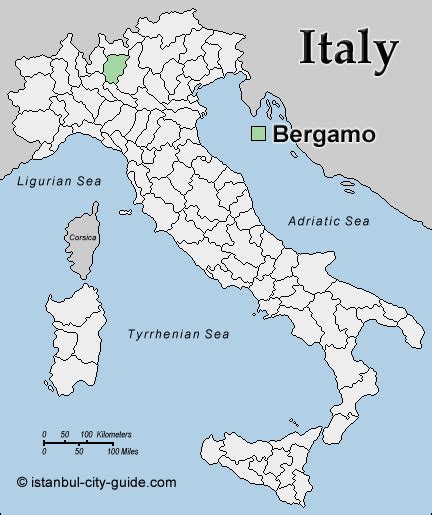 Bergamo Map