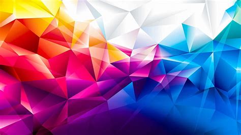 HD wallpaper: colors, colorful, 3d, geometric | Wallpaper Flare