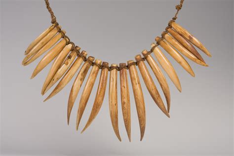 Whale Tooth Necklace, Fiji Islands - EasyBlog - Bowers Museum