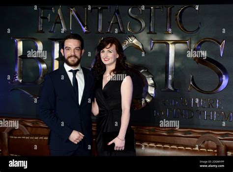 Kevin Guthrie attending the European premiere of Fantastic Beasts and ...