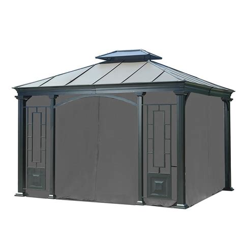 Sunjoy Gazebo Screen Kit With Door at Lowes.com