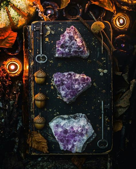 Amethyst crystals // magick // witchcraft //witchy | Magick, Witch ...