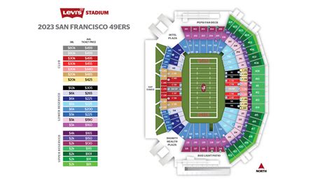 Levi S Stadium Seating Chart With Row Numbers | Cabinets Matttroy