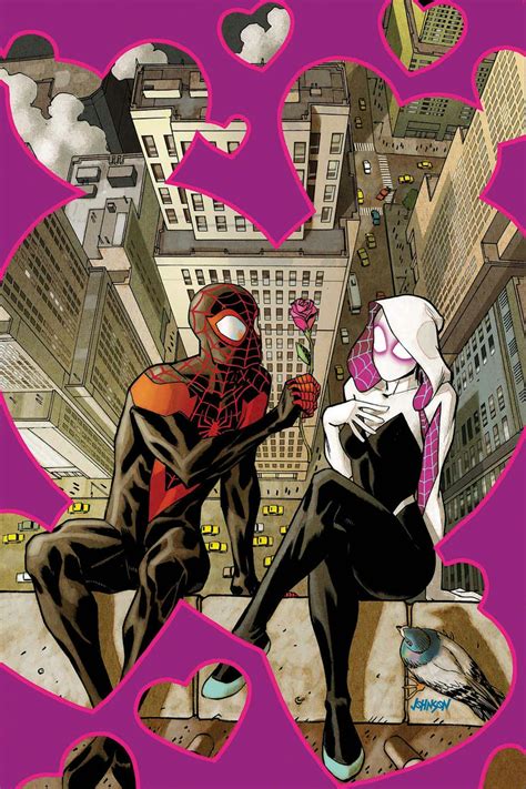 Miles Morales And Spider Gwen Comic - Margaret Wiegel