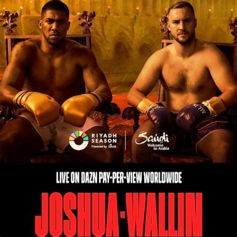 Stream Joshua vs Wallin Live Day of Reckoning Boxing 23 December 2023 by (PPV%)* AJ vs Otto ...