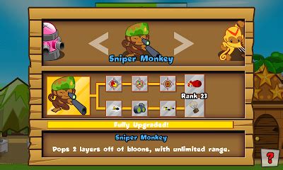 Sniper Monkey Upgrade