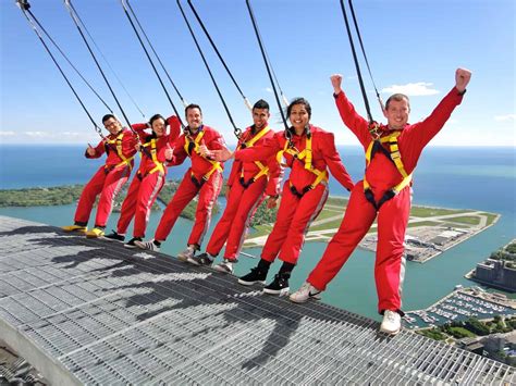 Hanging Off the CN Tower in Toronto - Adventurous Pursuits