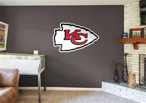 Kansas City Chiefs Logo Wall Decal | Shop Fathead® for Kansas City Chiefs Decor