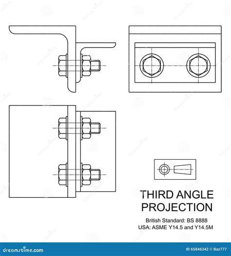 Asme y14-5 orthographic projections - longlasopa