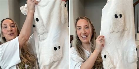 The Viral, TikTok-Famous Ghost Blanket Is Back at HomeGoods | POPSUGAR Home