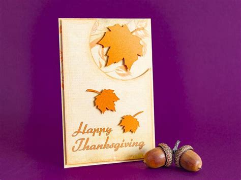 20 Homemade DIY Thanksgiving Cards To Make - Blitsy