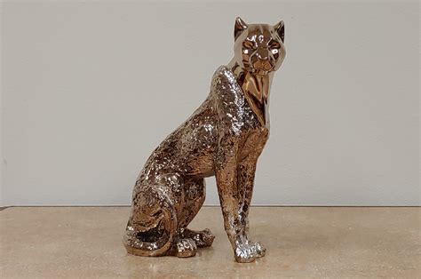 Golden Jaguar Statue | 2020 Back to School Not-So-Trivial Auction ...