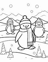 50 Winter Coloring Pages Free Sheets For Kids sketch template