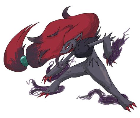 A wild Zoroark Appeared by Two-Tail-Demon | Pokemon zoroark, Dark type pokemon, Pokemon pictures