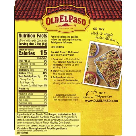 Old El Paso Original Taco Seasoning Mix 10 Pack - Old El Paso