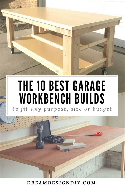 How To Build The Ultimate DIY Garage Workbench FREE Plans | atelier ...