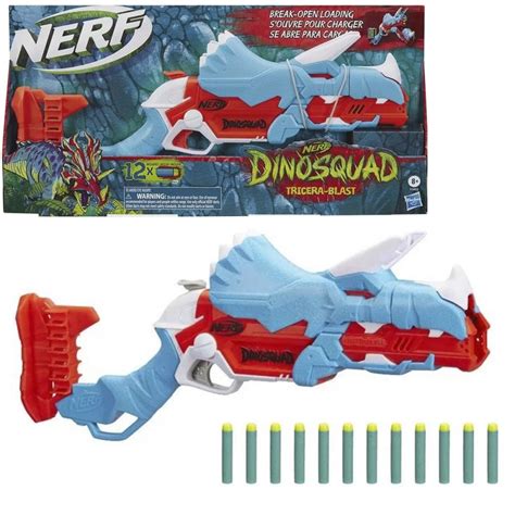 Nerf Dino Squad Tricera Blast Hasbro F0804 | Shopee Brasil