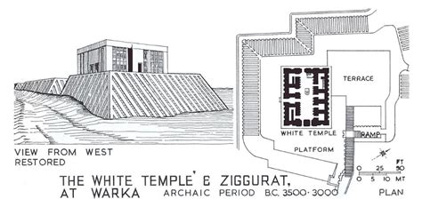 White Temple 'E at Uruk, 3500-3000 BCE - Architecture of Mesopotamia - Wikipedia | White temple ...