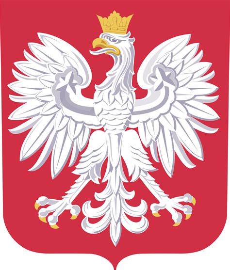 Vector emblem of Poland formats cmx (Corel) и eps (Illustrator), png and bitmap — Abali.ru