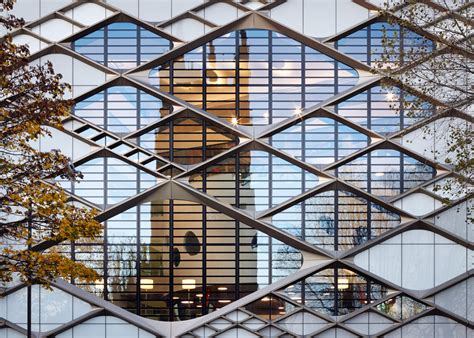 University of Sheffield's striking Diamond building is wrapped in a cellular pattern that ...