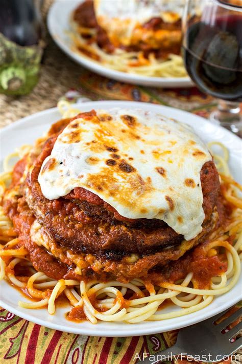 Eggplant Parmesan Spaghetti Recipe