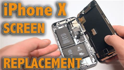 iPhone X Screen Replacement - YouTube