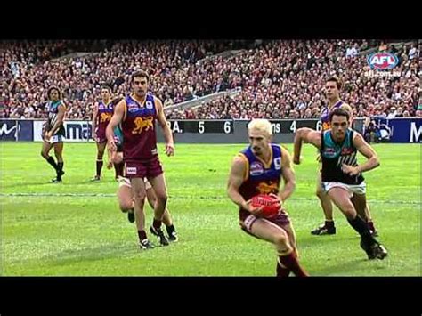 2004 AFL Grand Final highlights - Port Adelaide v Brisbane - YouTube