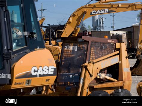 Case heavy construction equipment Stock Photo - Alamy