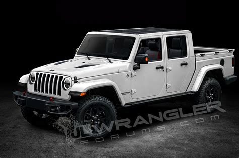 Upcoming Jeep Wrangler-Based Pickup Will Offer Diesel Power