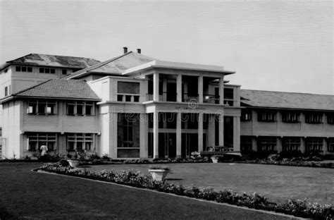 The Old Parliament House Building in Accra, Ghana, Circa 1959 Editorial ...